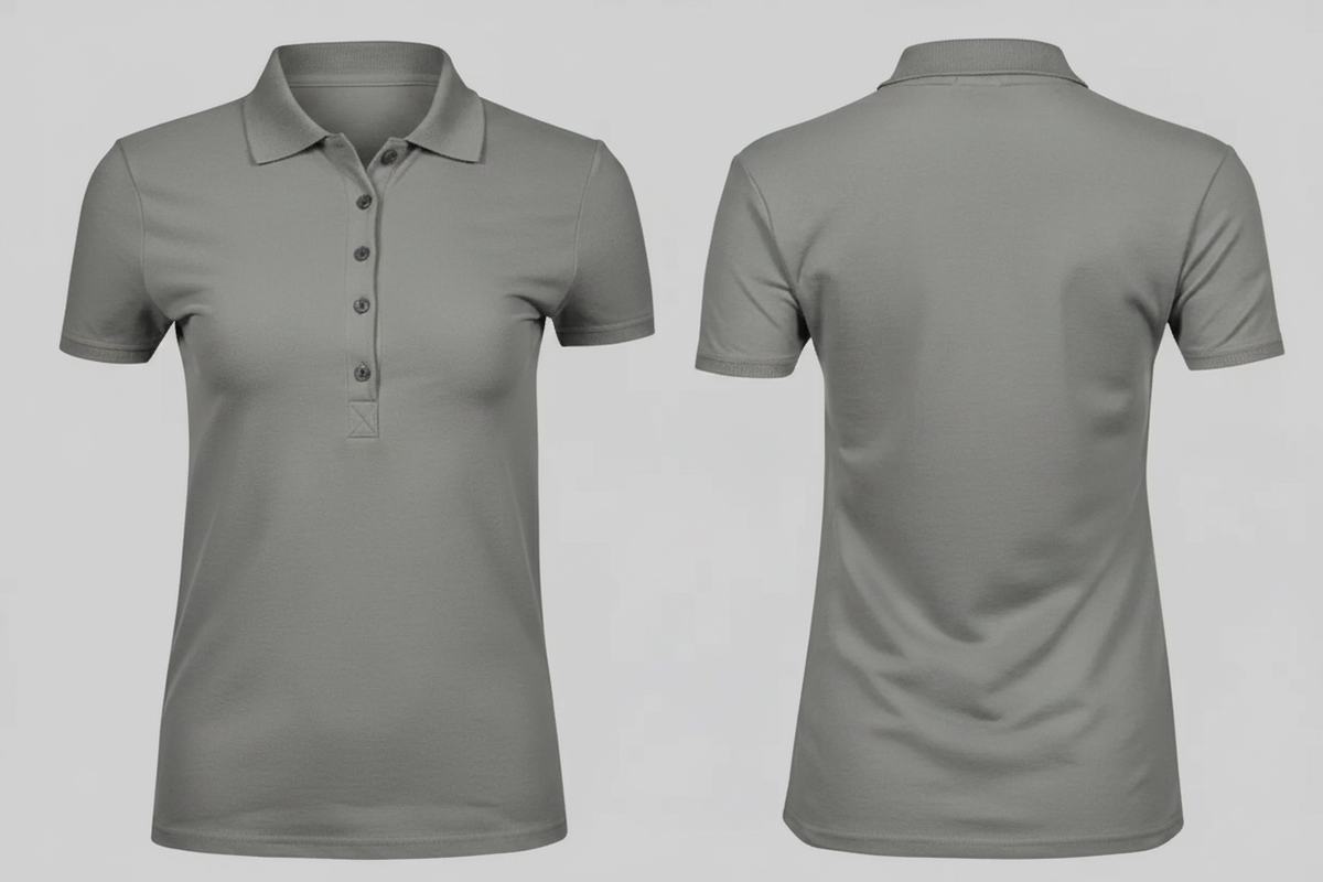 Dames luxe stretch polo borduren - Tee Jays TJ145