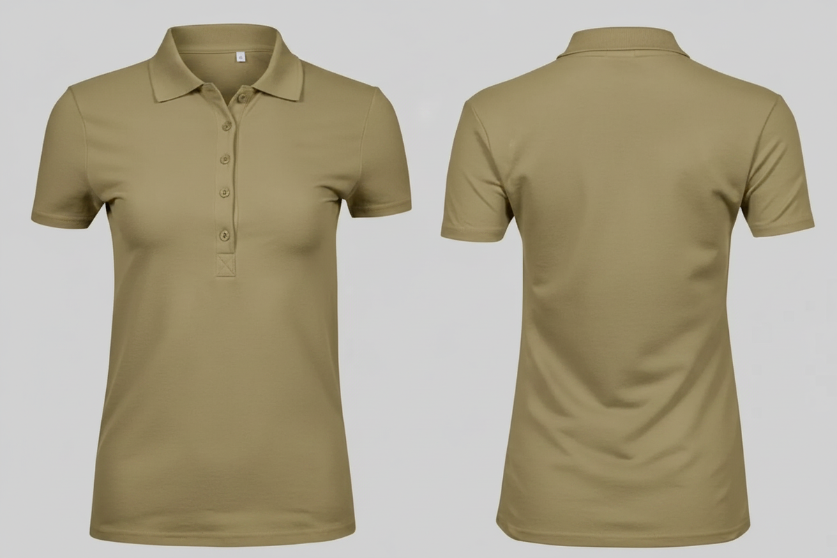 Dames luxe stretch polo borduren - Tee Jays TJ145