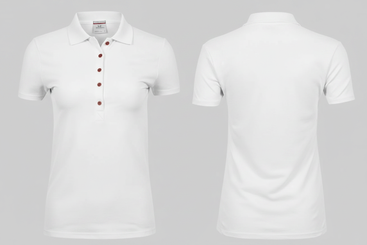 Dames luxe stretch polo borduren - Tee Jays TJ145