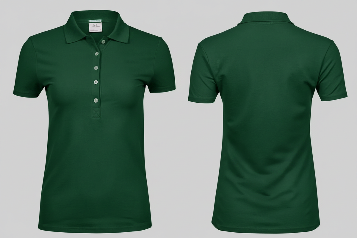 Dames luxe stretch polo borduren - Tee Jays TJ145