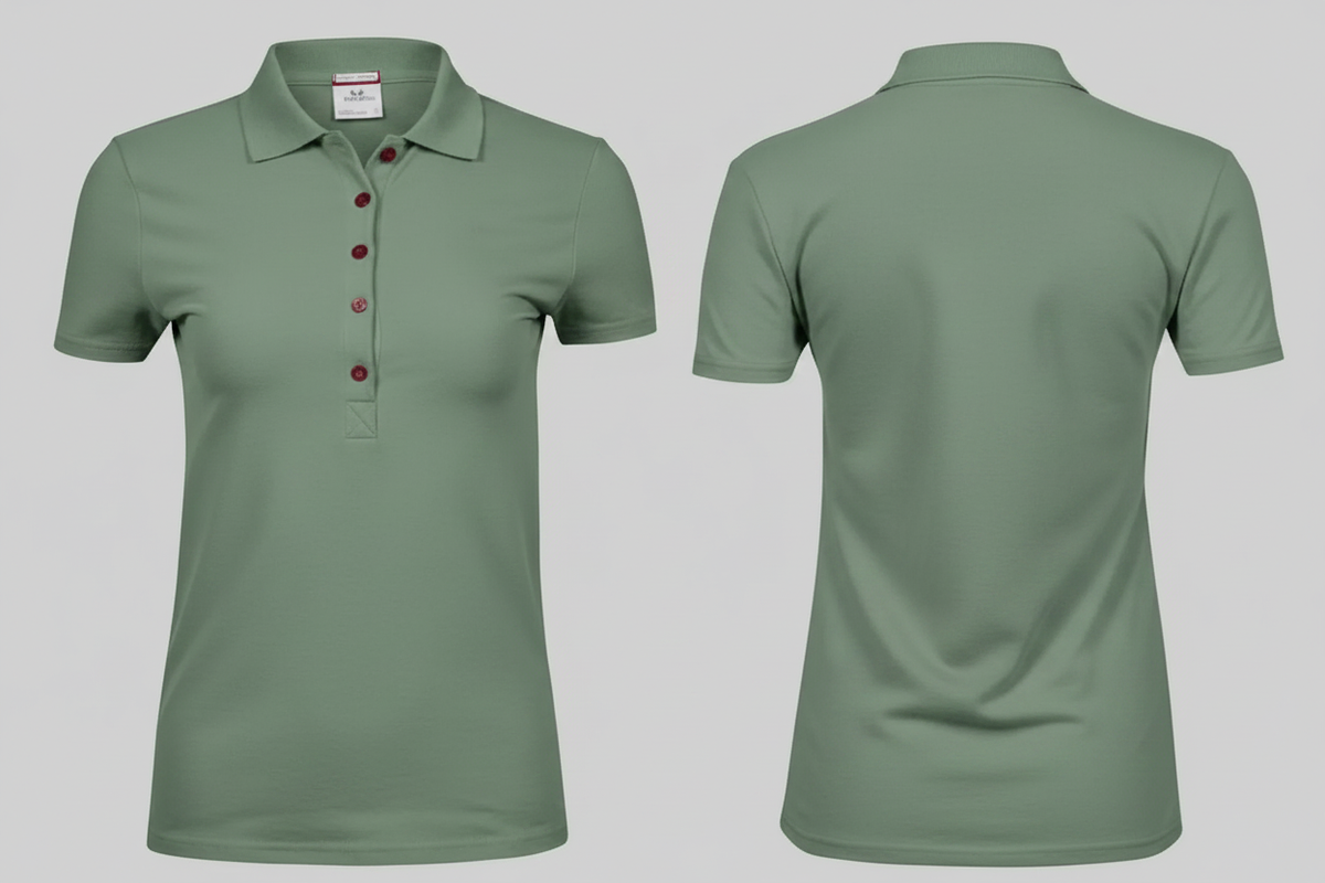 Dames luxe stretch polo borduren - Tee Jays TJ145