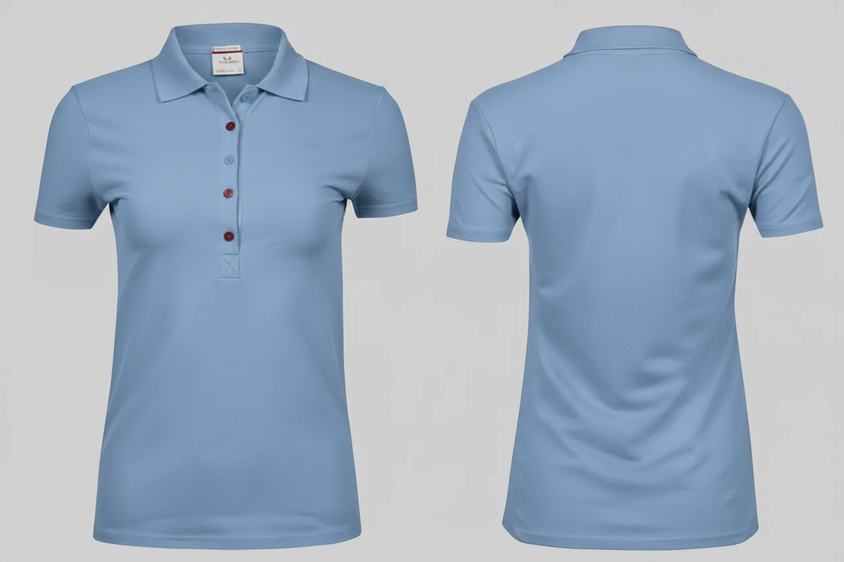 Dames luxe stretch polo borduren - Tee Jays TJ145