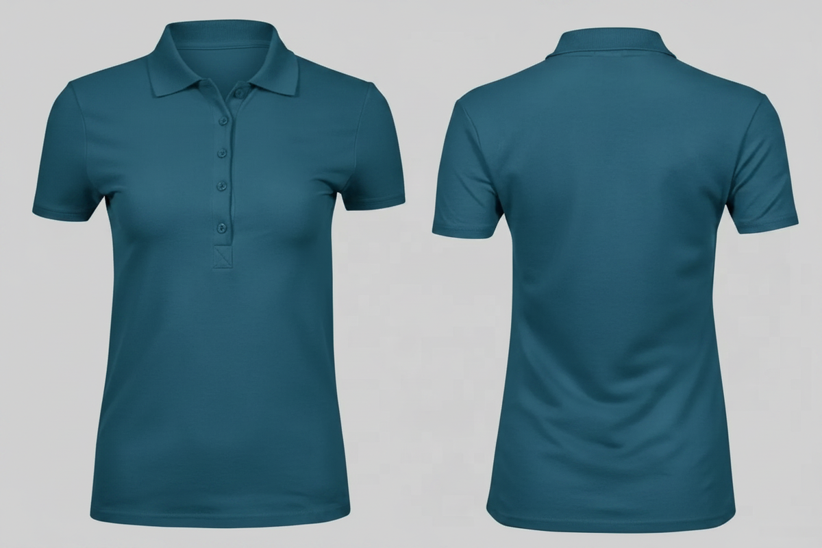 Dames luxe stretch polo borduren - Tee Jays TJ145