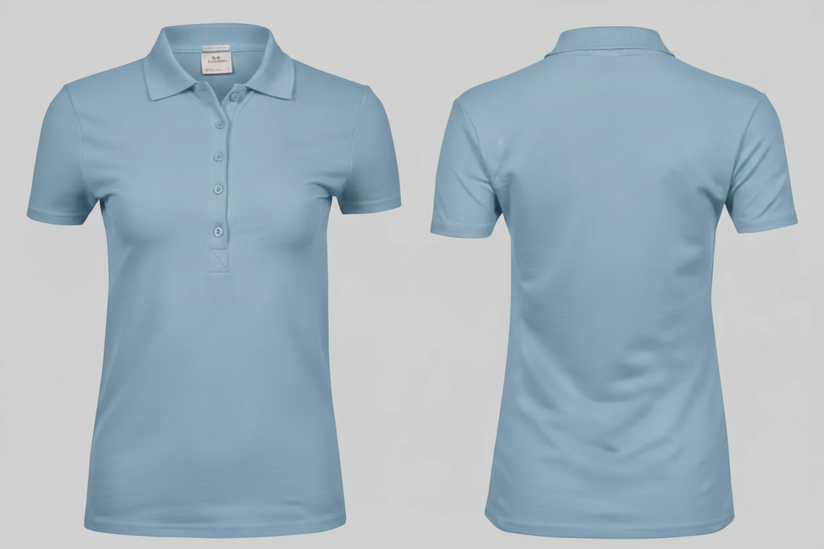Dames luxe stretch polo borduren - Tee Jays TJ145