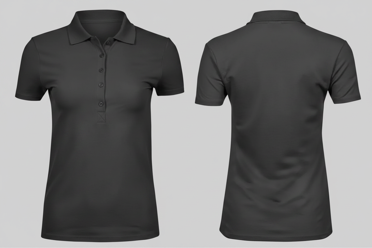 Dames luxe stretch polo borduren - Tee Jays TJ145