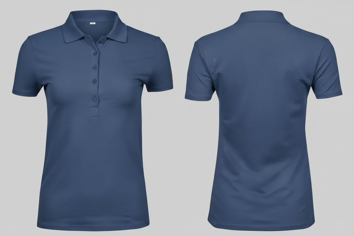 Dames luxe stretch polo borduren - Tee Jays TJ145
