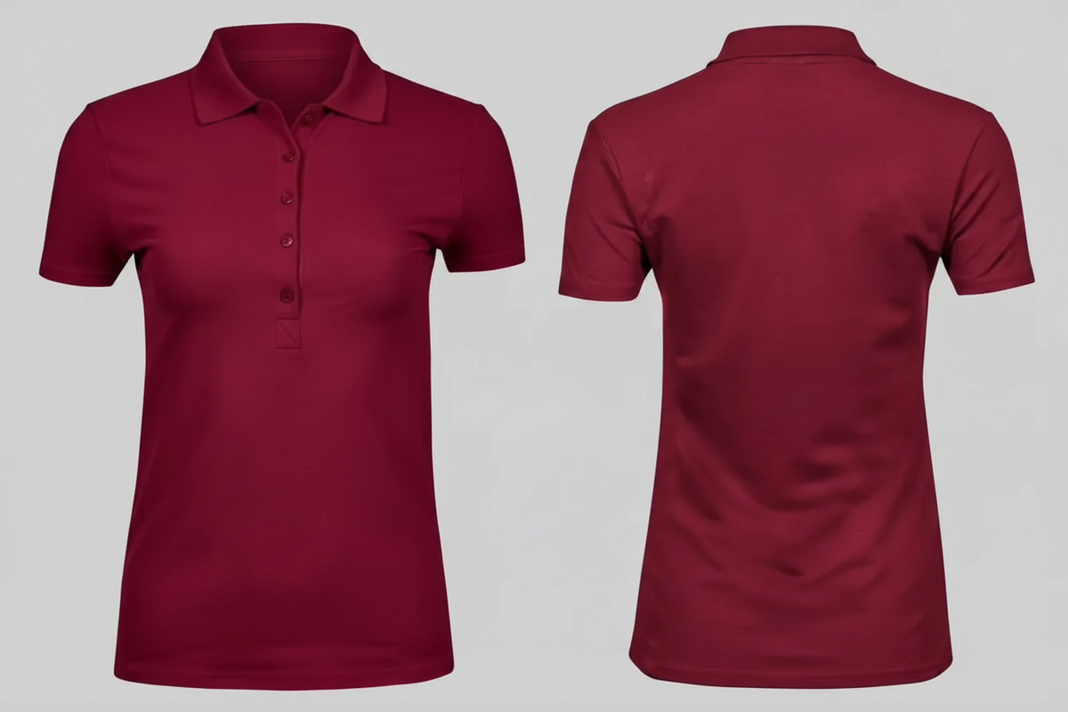 Dames luxe stretch polo borduren - Tee Jays TJ145