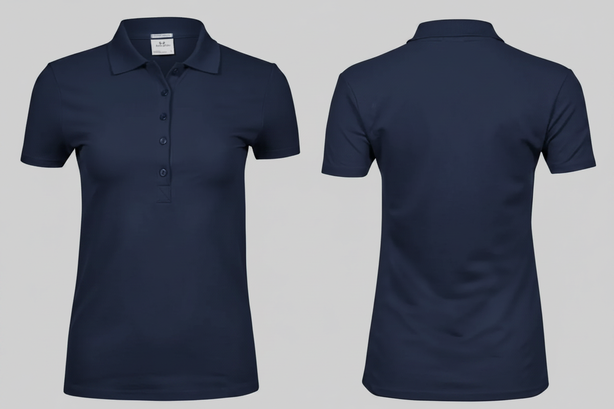 Dames luxe stretch polo borduren - Tee Jays TJ145