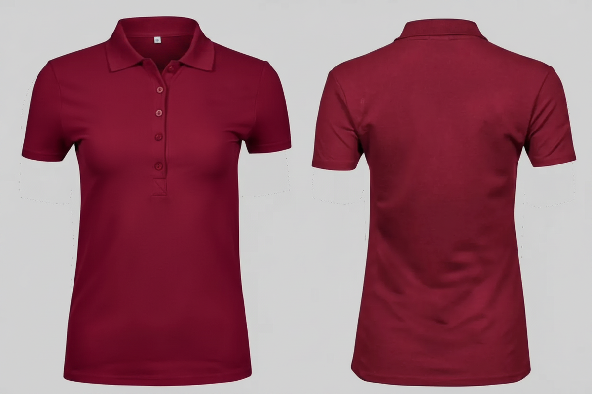 Dames luxe stretch polo borduren - Tee Jays TJ145