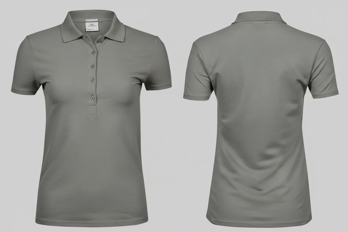 Dames luxe stretch polo borduren - Tee Jays TJ145