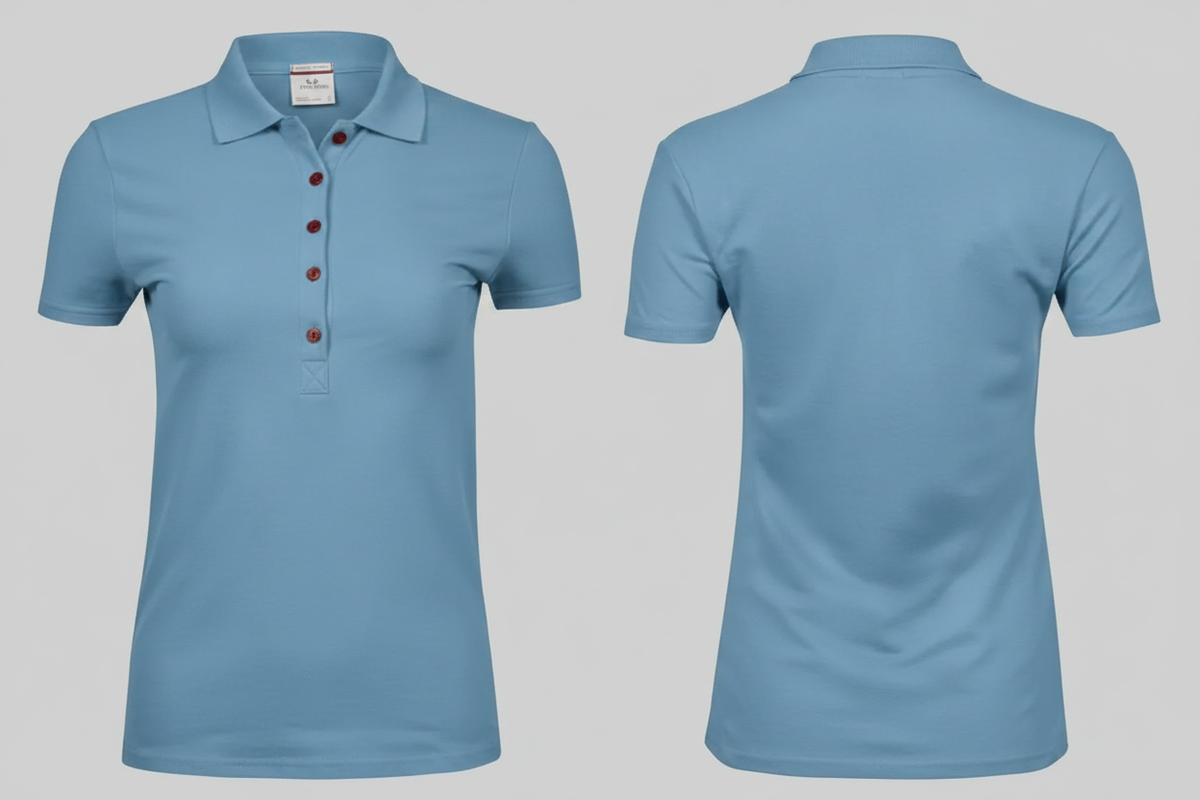 Dames luxe stretch polo borduren - Tee Jays TJ145