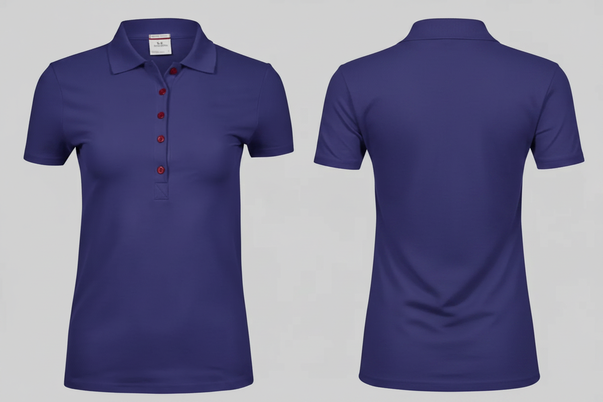 Dames luxe stretch polo borduren - Tee Jays TJ145