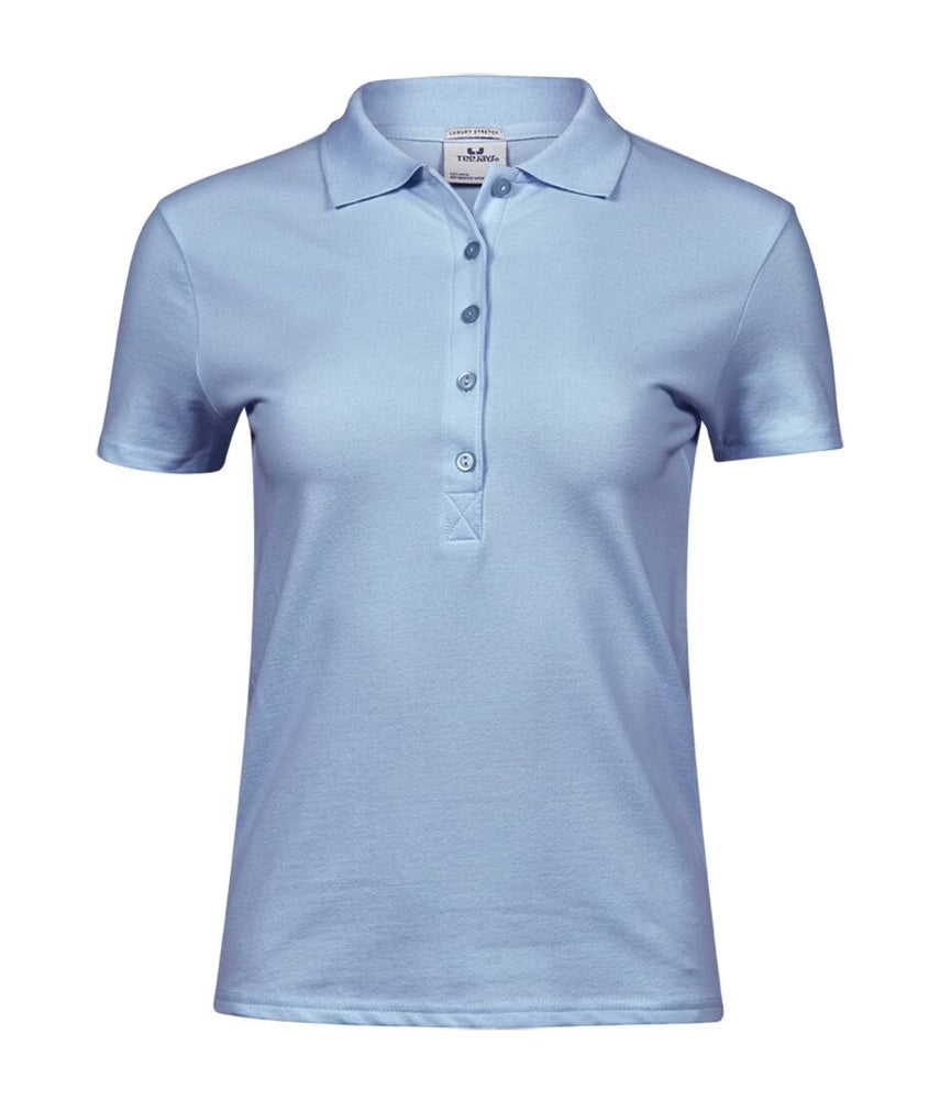 Dames luxe stretch polo borduren - Tee Jays TJ145