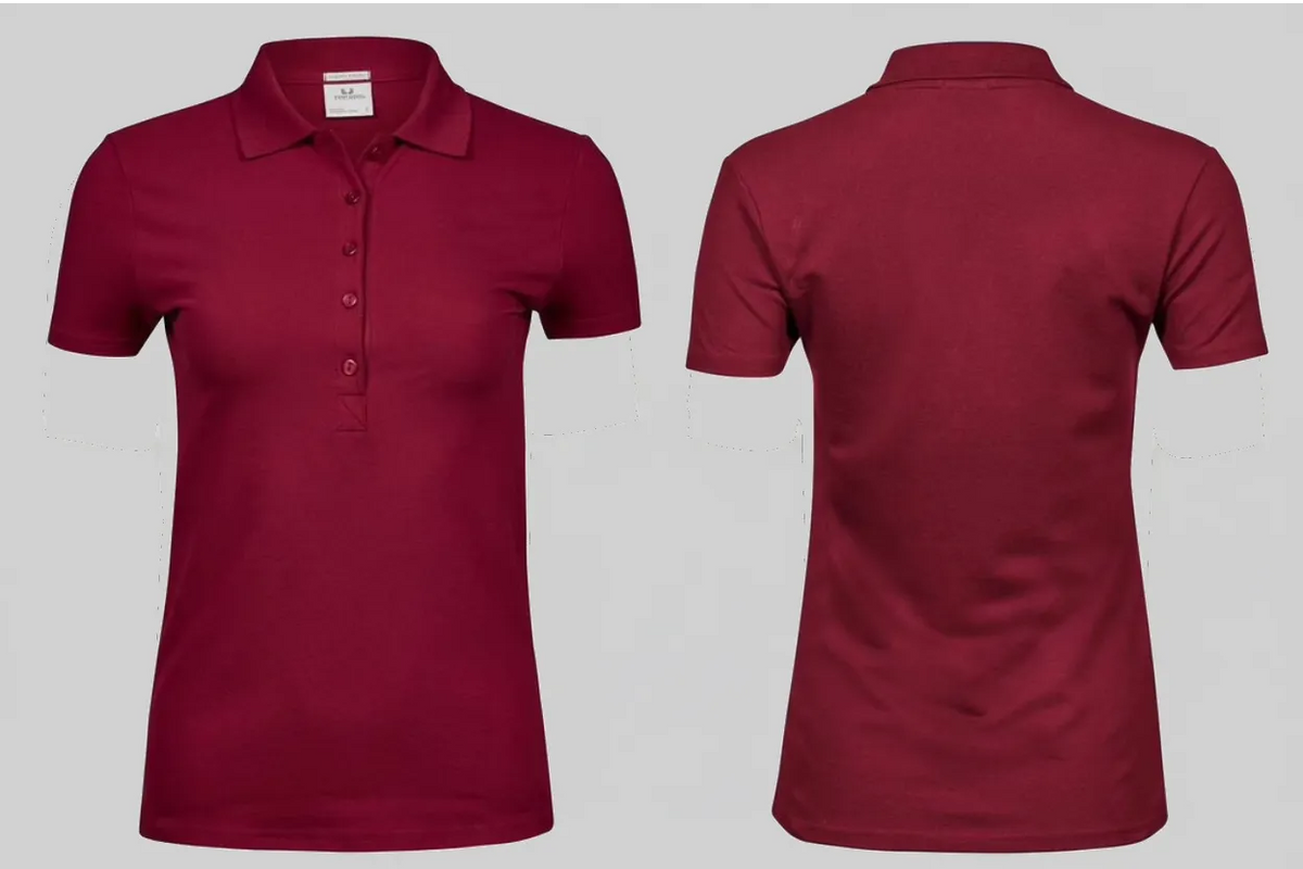 Dames luxe stretch polo borduren - Tee Jays TJ145