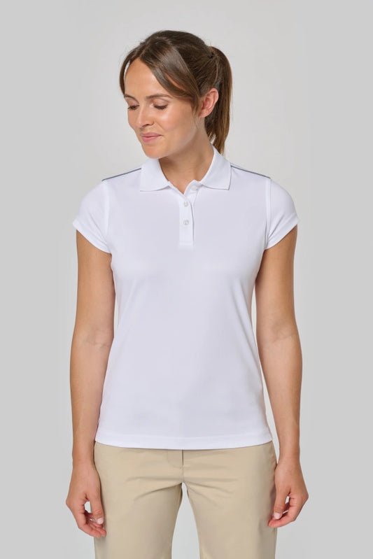 ProAct PA481 Dames Sportpolo Korte Mouwen Borduren | 155 g/m²
