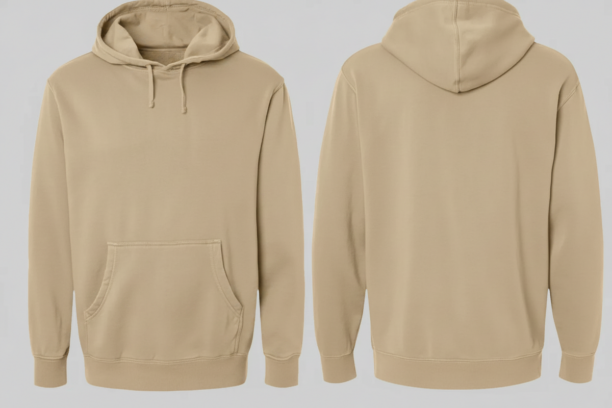 De londen hoodie heren borduren zand - Radsow UXX04