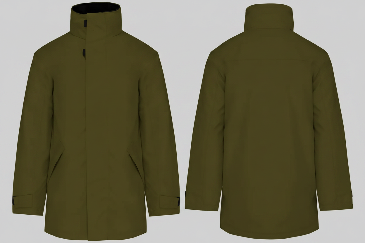 Kariban K677 Warme Gevoerde Parka Borduren | 100% Polyester | 450 g/m²