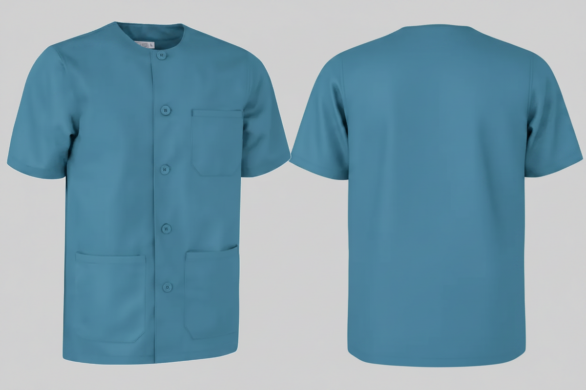 Valento cqvahel scrub top helsinki borduren dolphin blue - Valento CQ422