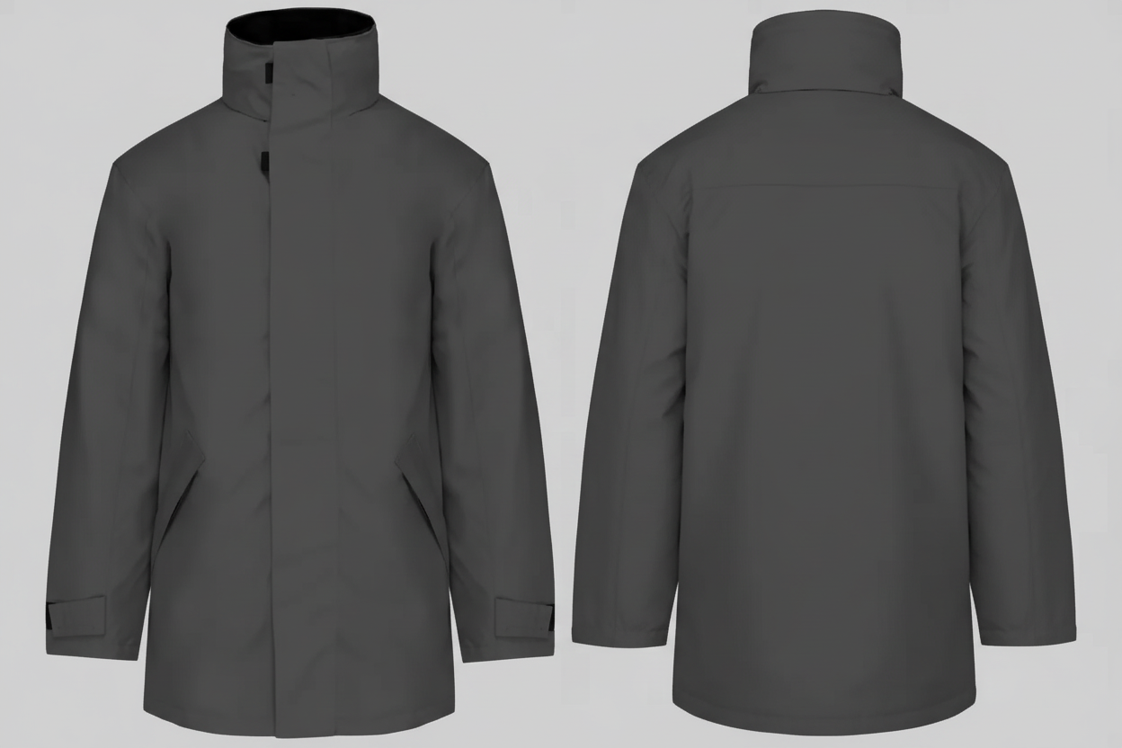 Kariban K677 Warme Gevoerde Parka Borduren | 100% Polyester | 450 g/m²
