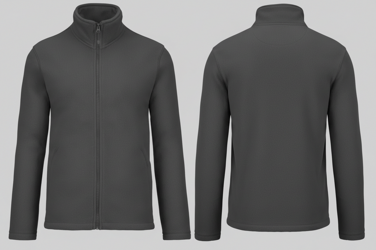 Falco fleece schilders & stukadoors borduren donkergrijs - Kariban K911