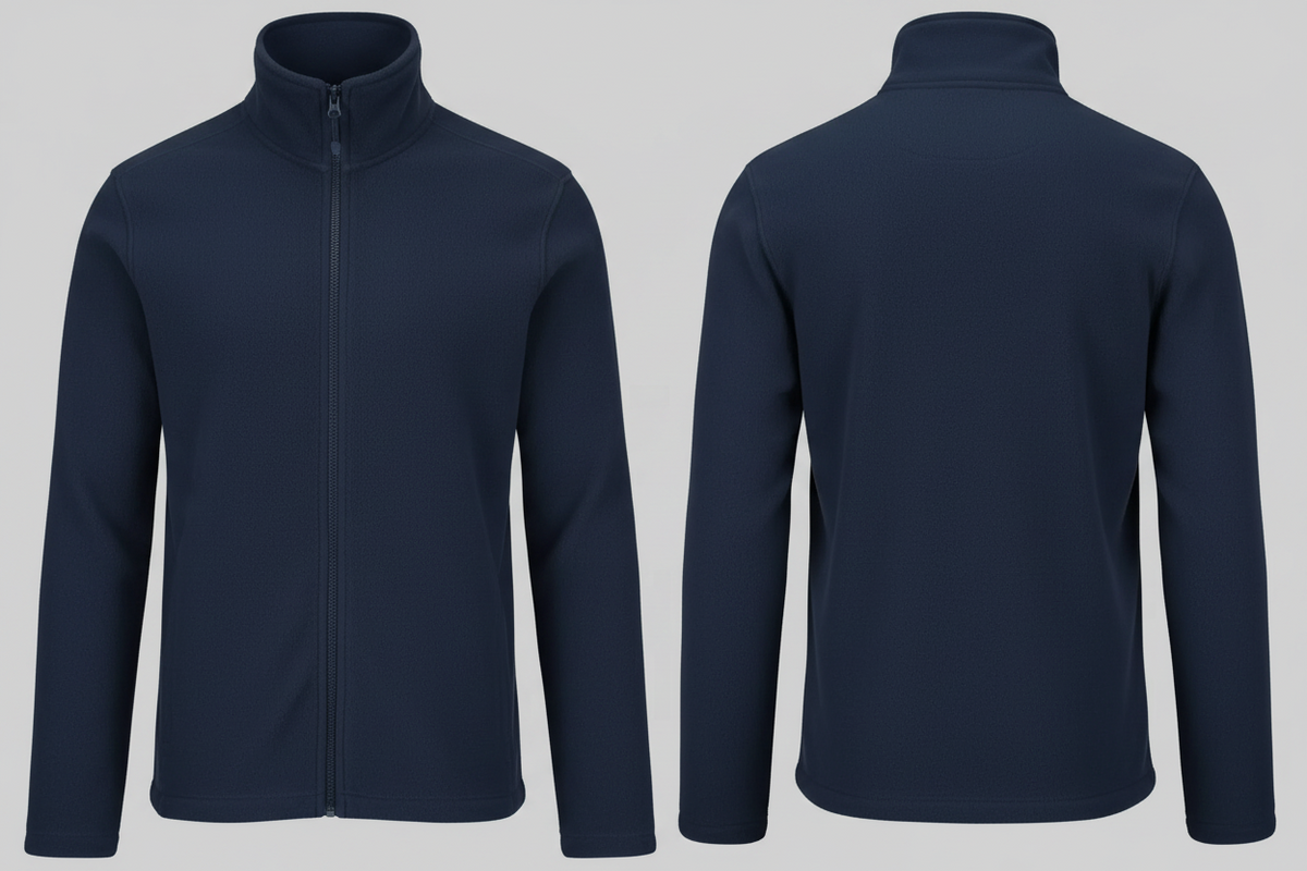 Falco fleece schilders & stukadoors borduren marineblauw - Kariban K911
