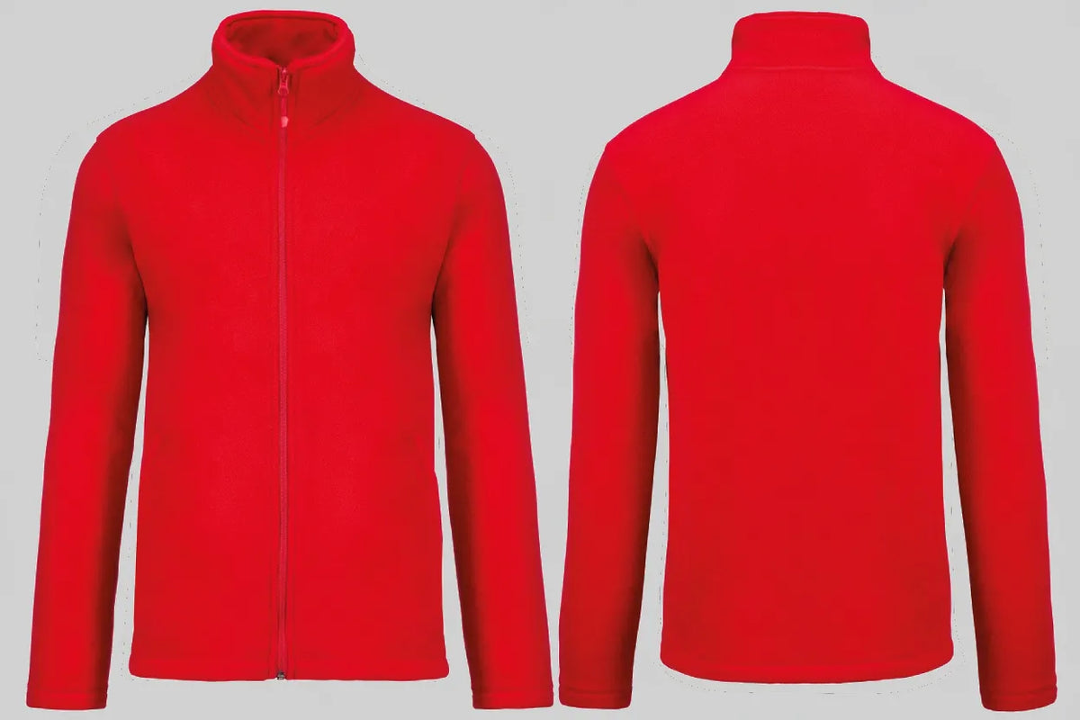 Falco fleece schilders & stukadoors borduren rood - Kariban K911