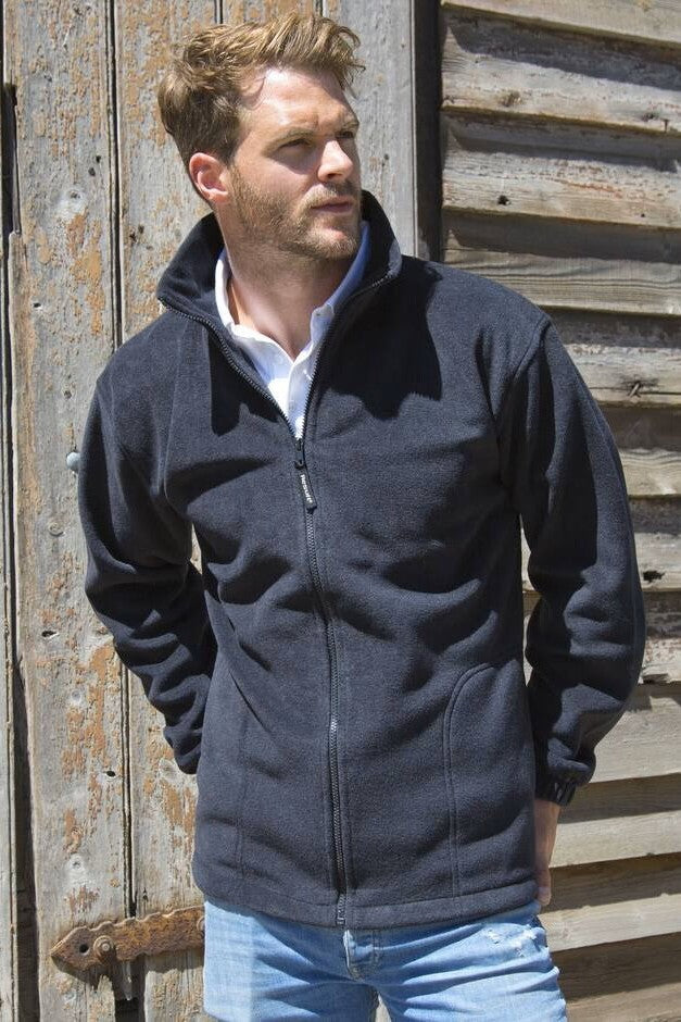 Result RS036 Active Fleece Jack Volledige Rits Borduren | 100% Polyester | 330 g/m²