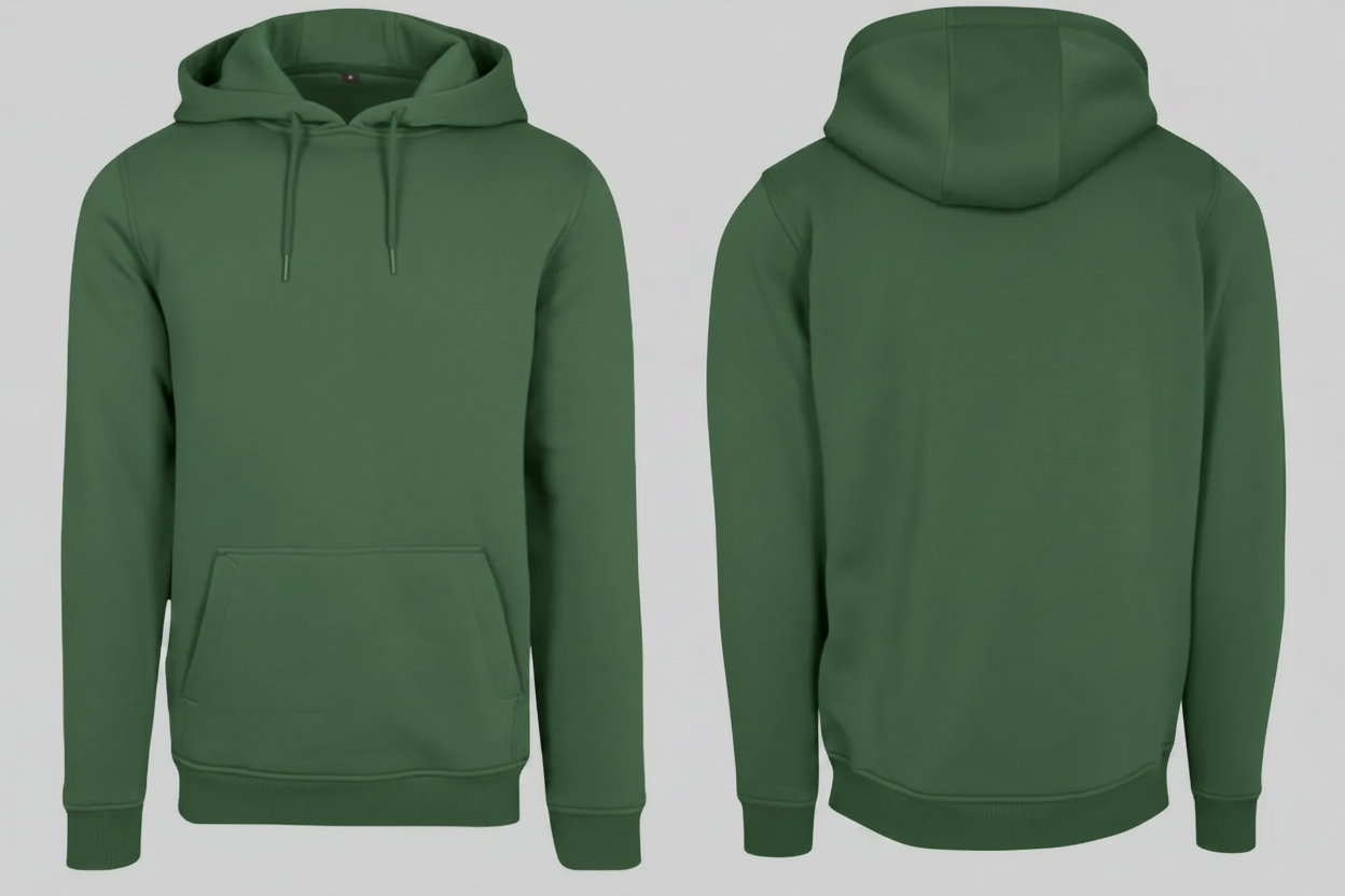 Build Your Brand BY011 Zware Hoodie Borduren | Katoen/Polyester | 300 g/m²