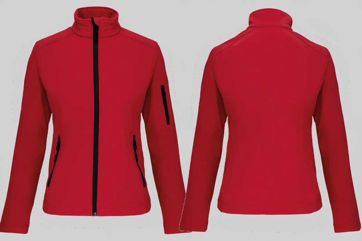 Kariban K400 Dames Softshell Jas Borduren | Polyester | 300 g/m²