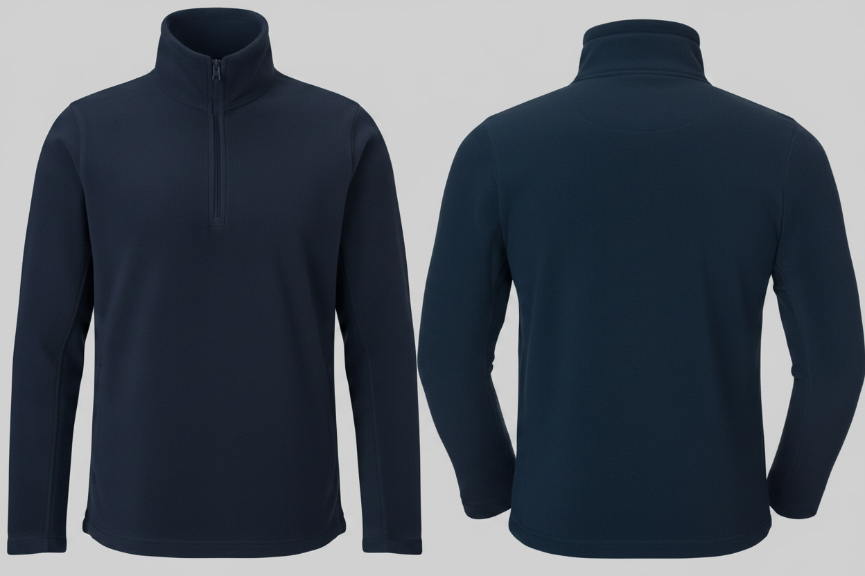 Russell 8740M Rits Fleece Borduren | Fleece | 320 g/m²