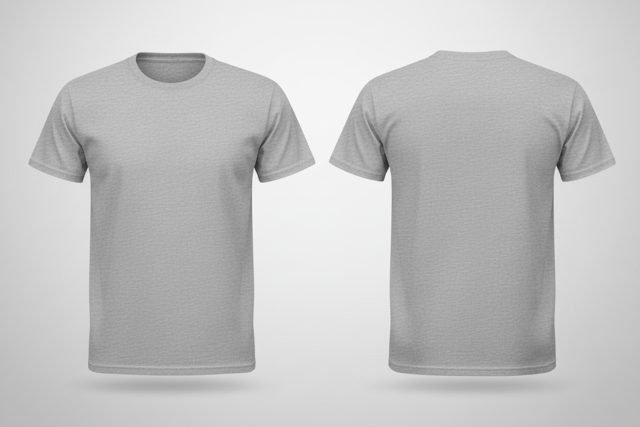 fruit-of-the-loom-sc210-tshirt-borduren-heide-grijs