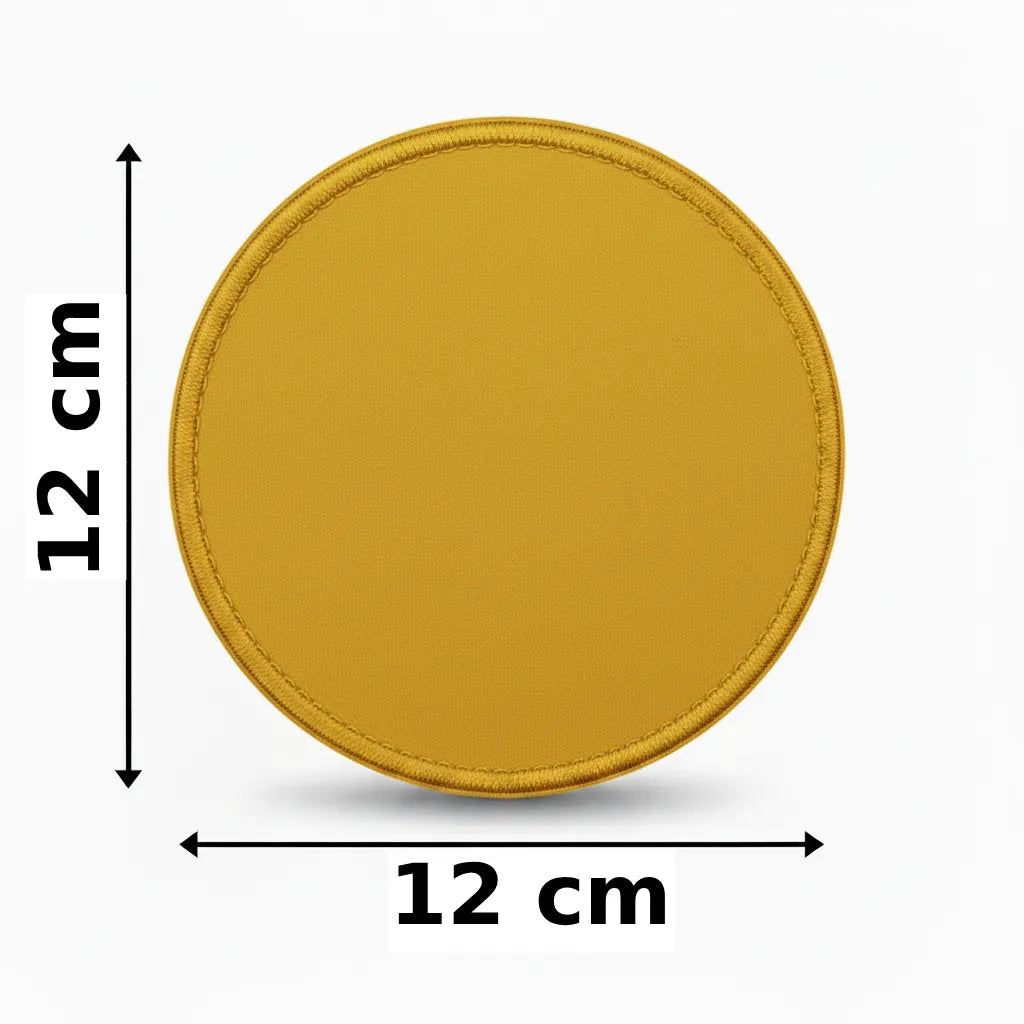 Rond 12x12cm embleem borduren