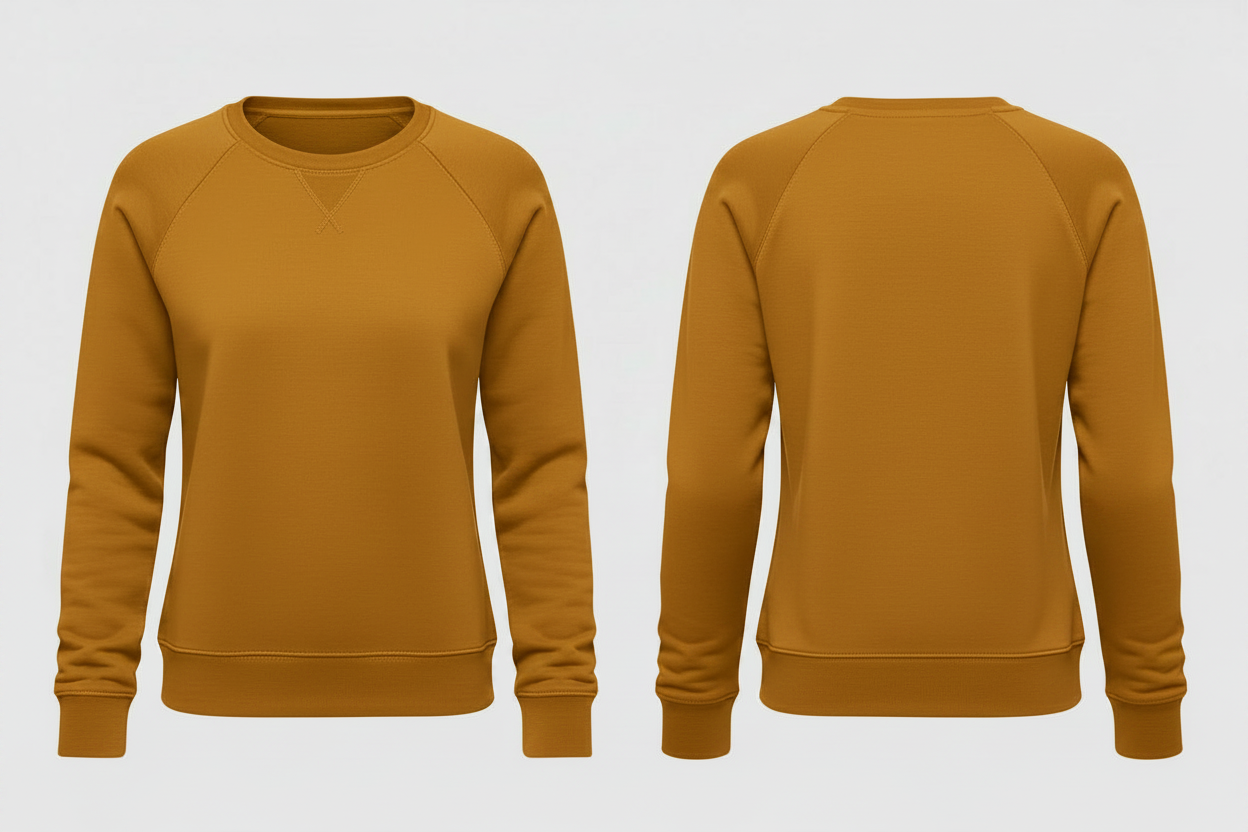 B&C BCW01Q Dames Sweatshirt Borduren | 280 g/m²
