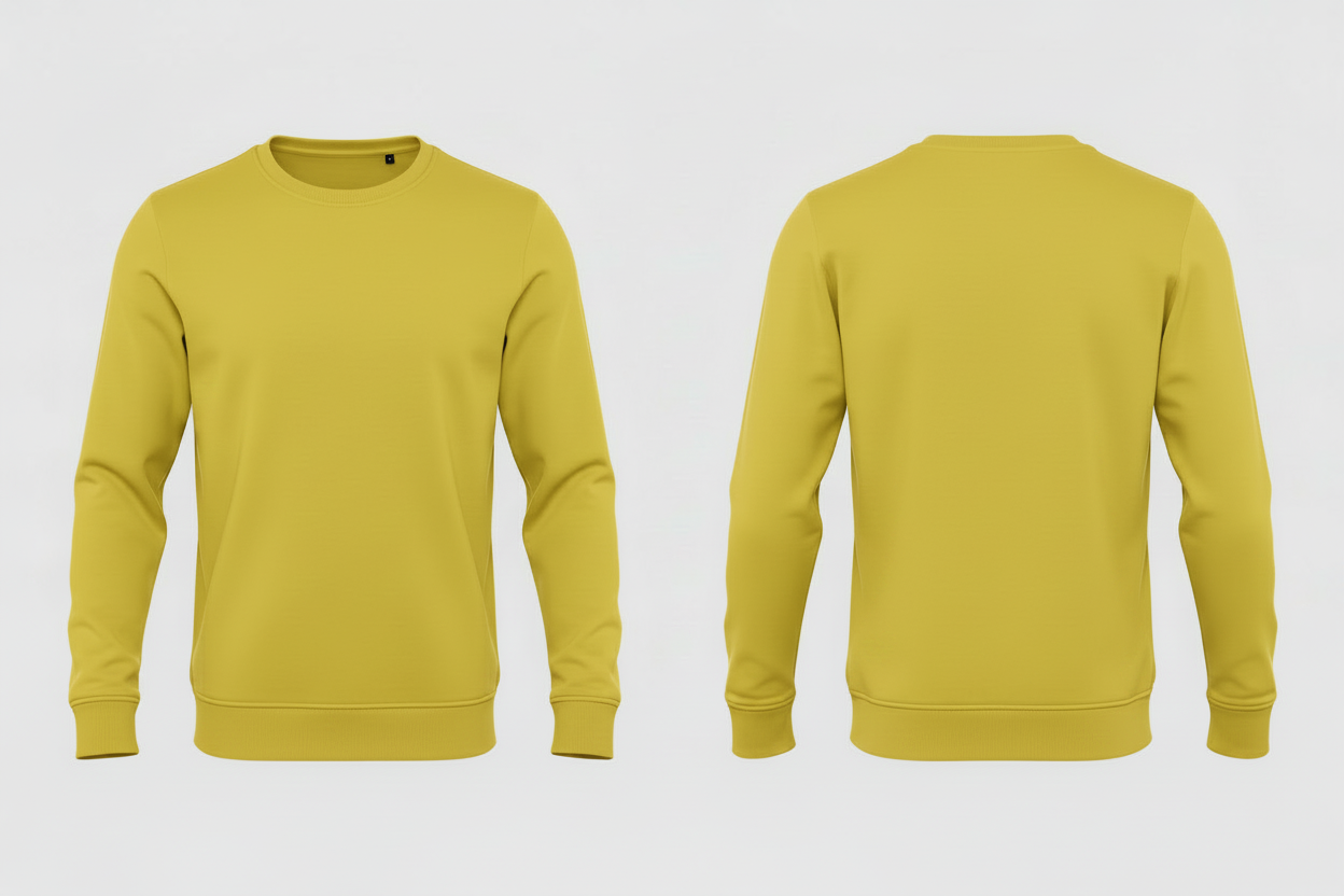 B&C BCU31B Heren Biologisch Sweatshirt Schilders & Stukadoors Borduren | 280 g/m²