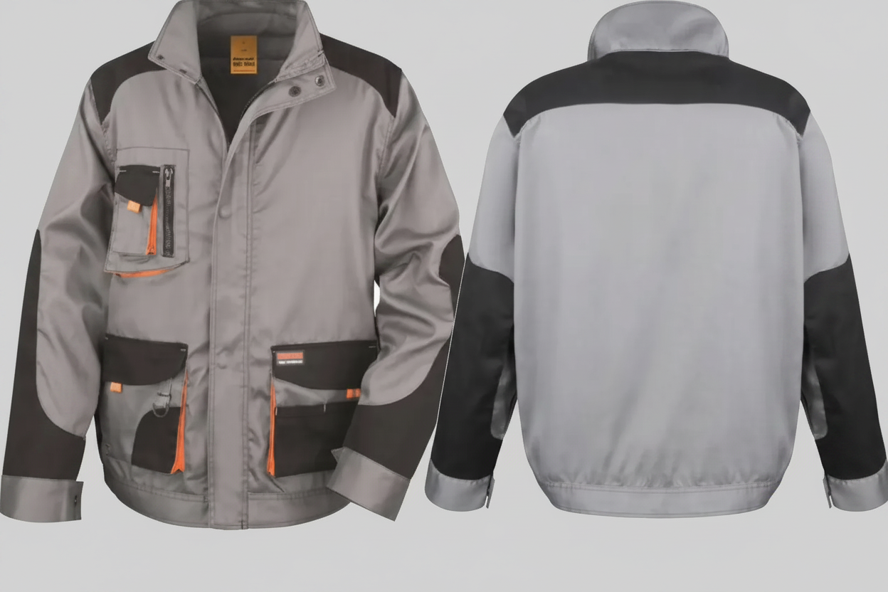 Result RS316 Waterafstotende Unisex Werkjas met Reflecterende Details Borduren | Polyester-Katoen | 200 g/m²