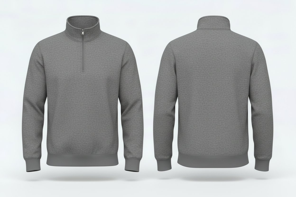 Pen Duick PK707 Fleece Trui Ritskraag Borduren | 100% Polyester 200 g/m²