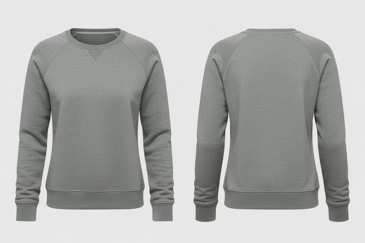Kariban K481 Dames BIO Sweater Borduren | 300 g/m²