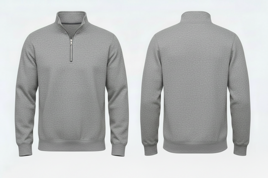 AWDis JH046 Sophomore 1/4 Zip Sweat Borduren | Katoen | 280 g/m²