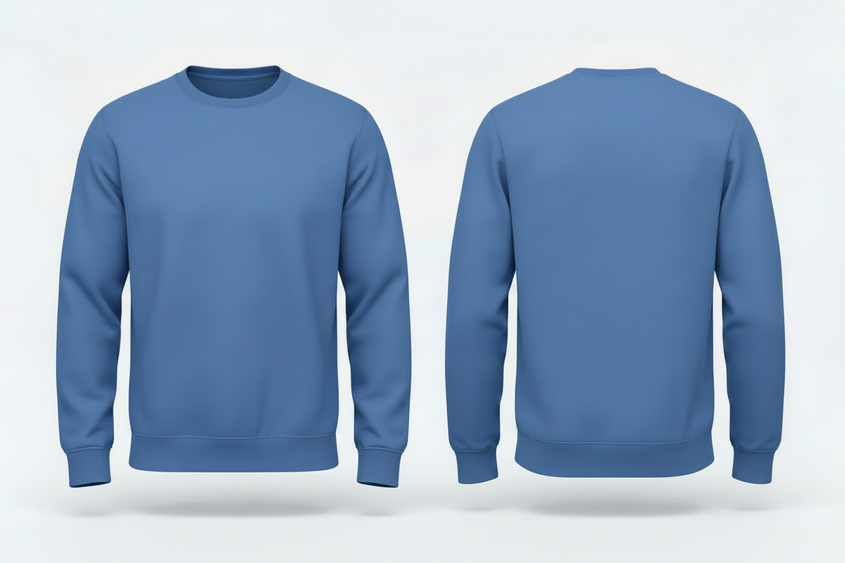 Heavyblend heren sweatshirt schilders & stukadoors borduren indigo blauw - Gildan GD056