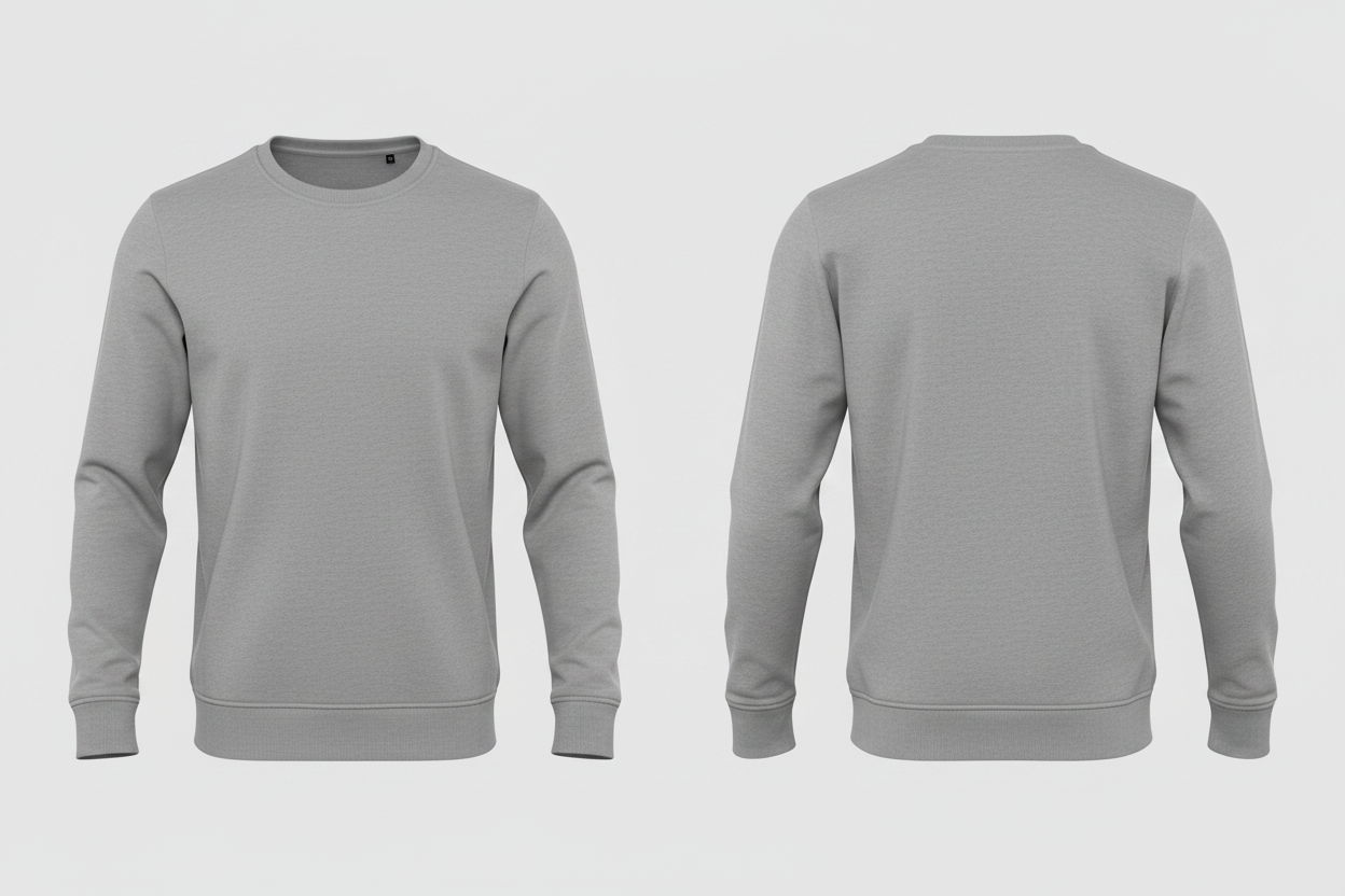 B&C BCU31B Heren Biologisch Sweatshirt Schilders & Stukadoors Borduren | 280 g/m²