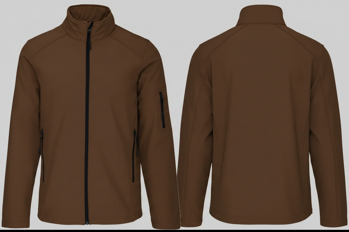 Heren softshell jas schilders & stukadoors borduren - Kariban K401