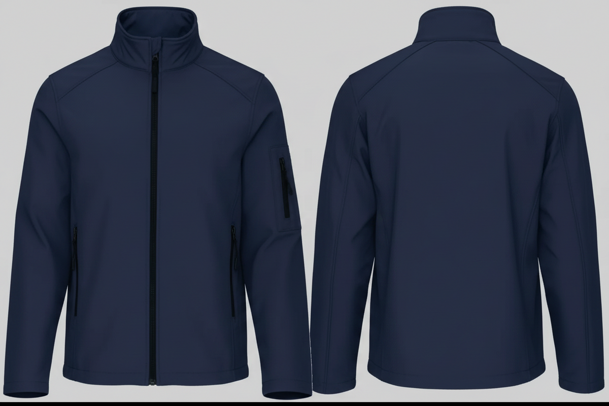 Heren softshell jas schilders & stukadoors borduren - Kariban K401