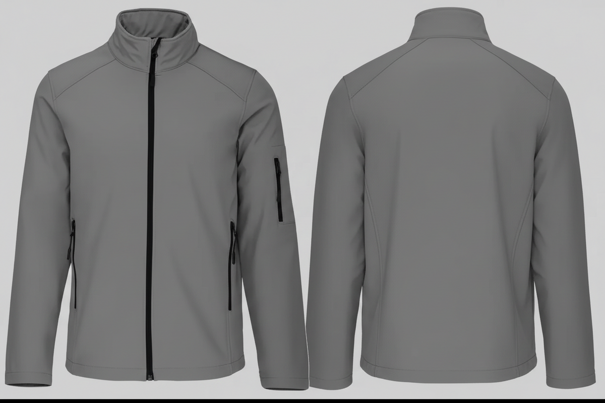 Heren softshell jas schilders & stukadoors borduren - Kariban K401
