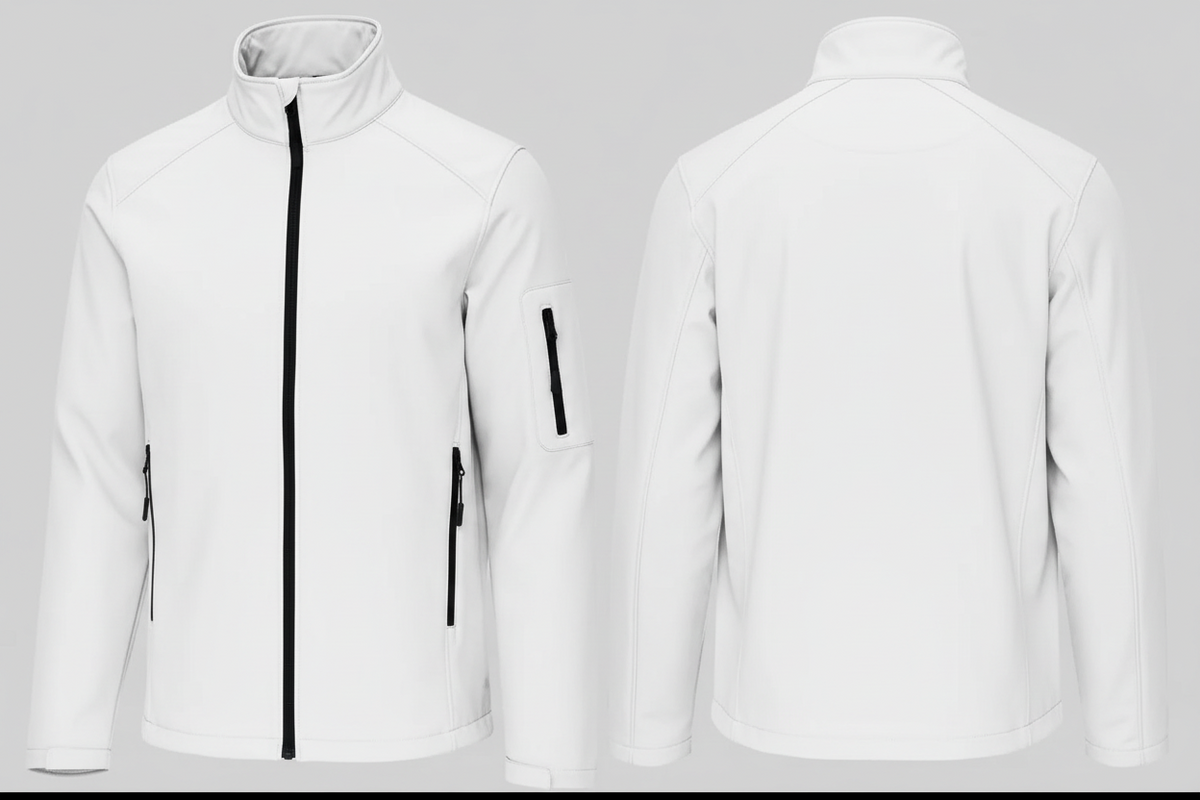 Heren softshell jas schilders & stukadoors borduren - Kariban K401