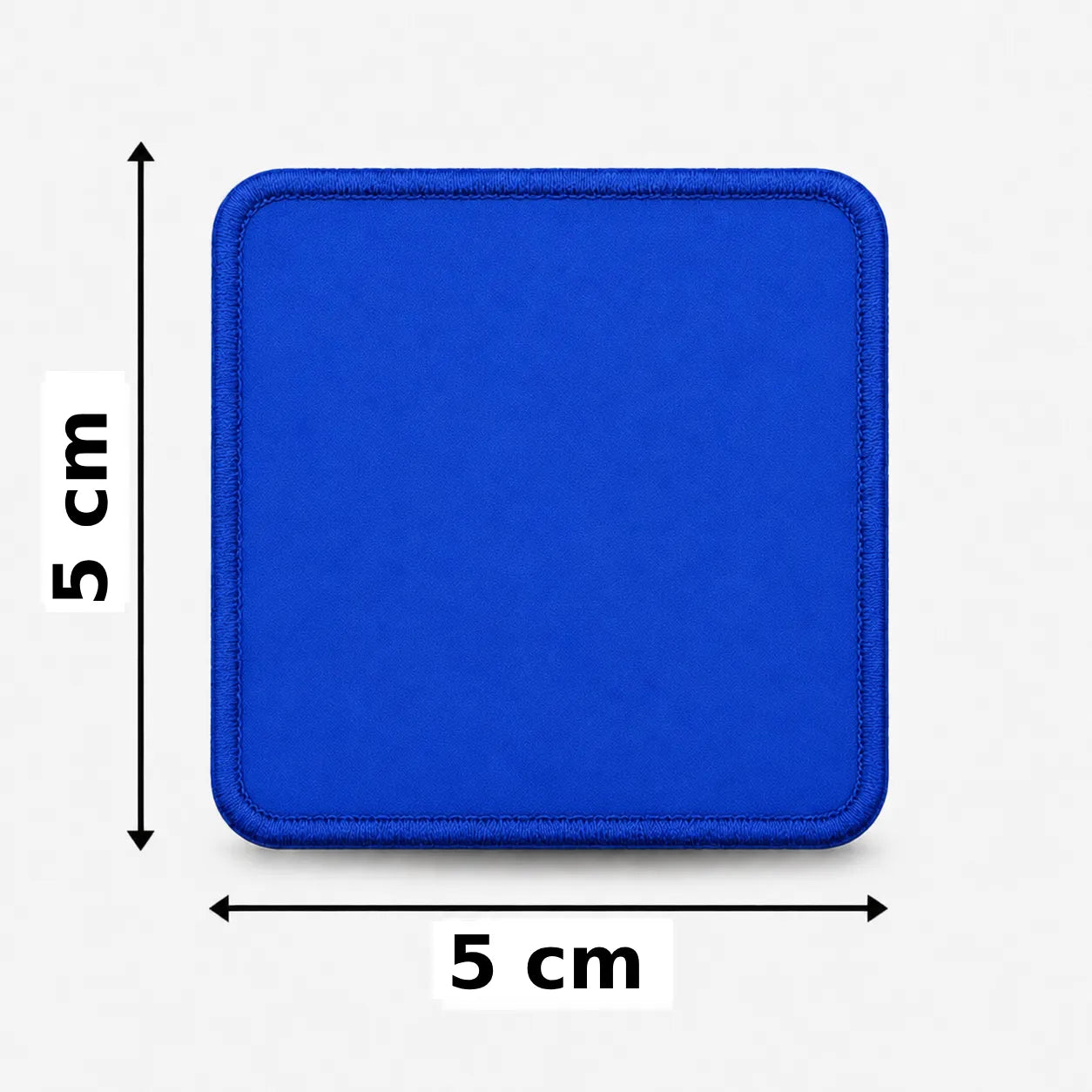 Vierkant 5x5cm embleem borduren
