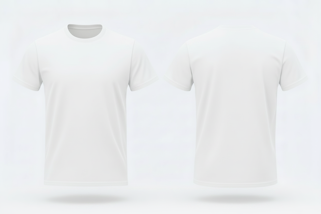 Russell RU215 heren t-shirt borduren wit - bedrijfskleding personaliseren Retexa