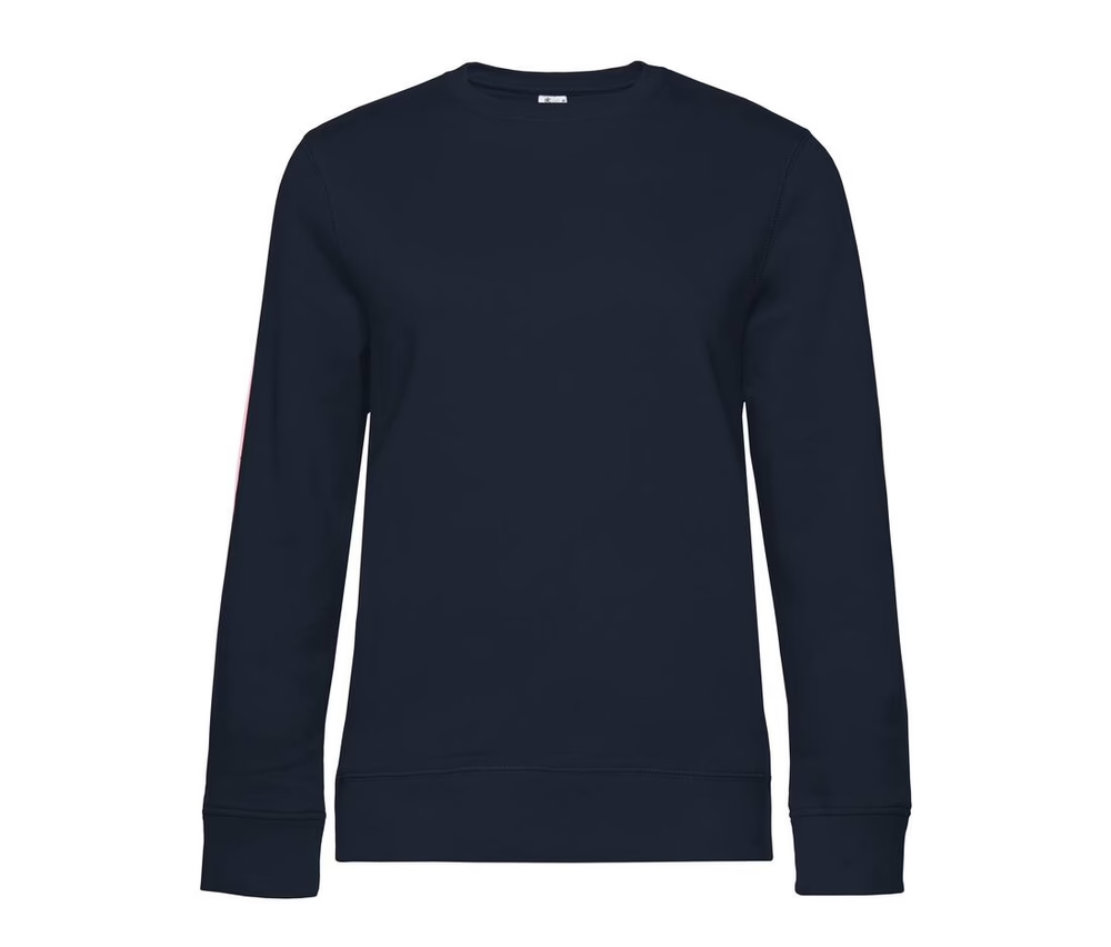B&C BCW01Q Dames Sweatshirt Borduren | 280 g/m²