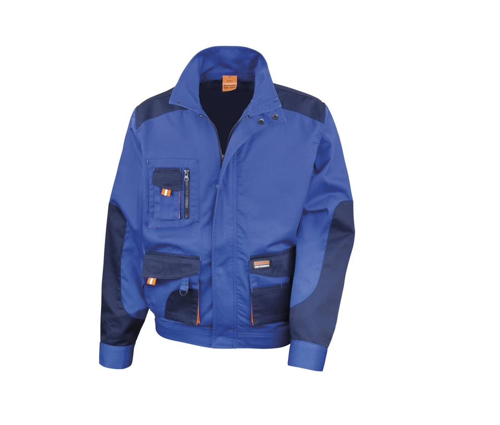 Result RS316 Waterafstotende Unisex Werkjas met Reflecterende Details Borduren | Polyester-Katoen | 200 g/m²
