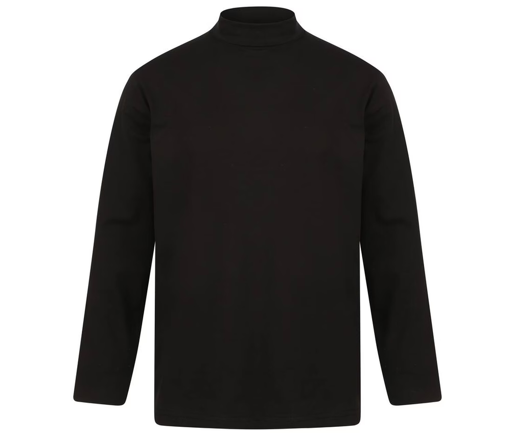 Henbury HY020 Colshirt Lange Mouwen Borduren | 190 g/m²