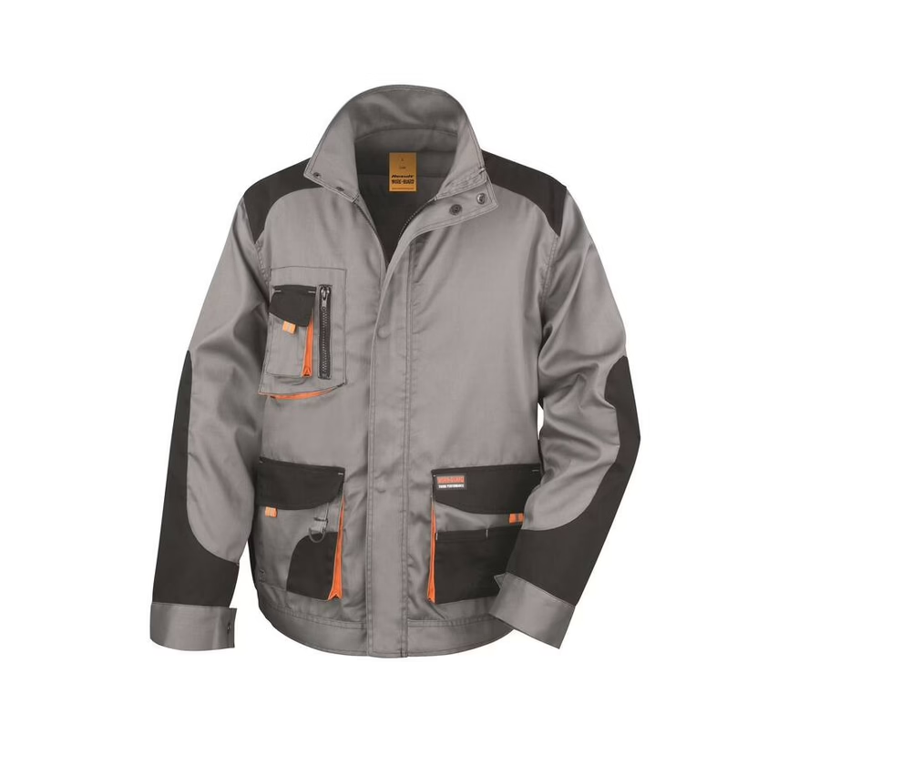 Result RS316 Waterafstotende Unisex Werkjas met Reflecterende Details Borduren | Polyester-Katoen | 200 g/m²